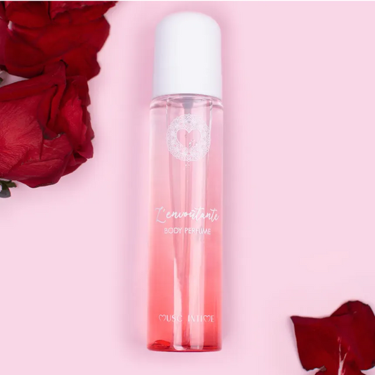 Brume Parfumée Corps & Cheveux – Musc Blanc L'Envoûtante