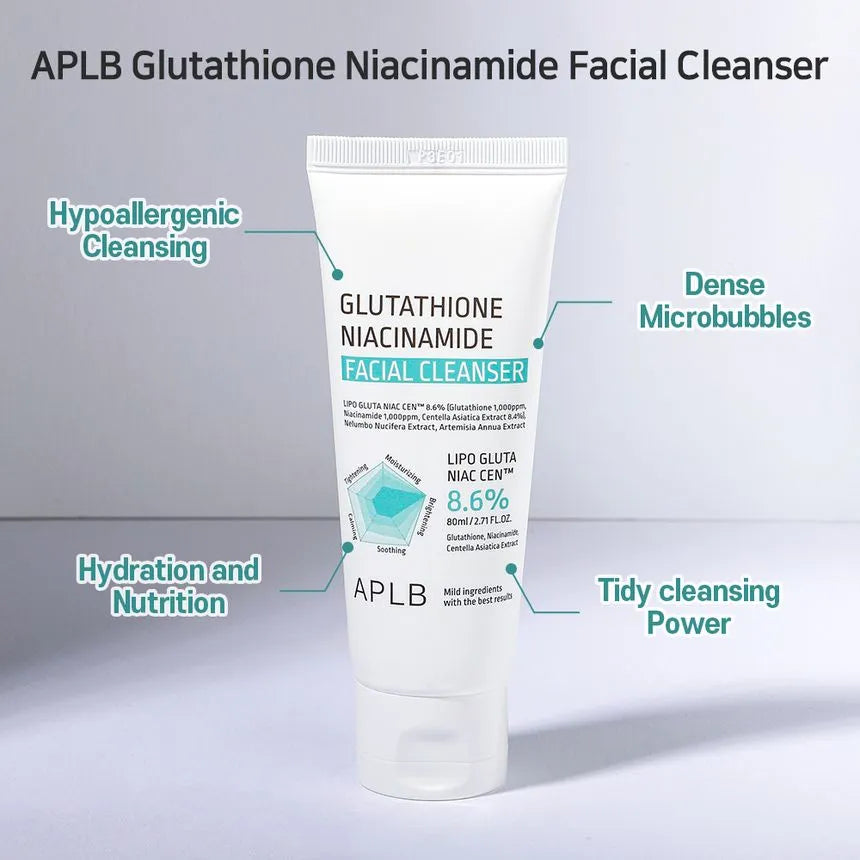 APLB - Glutathione Niacinamide Facial Cleanser - Nettoyant